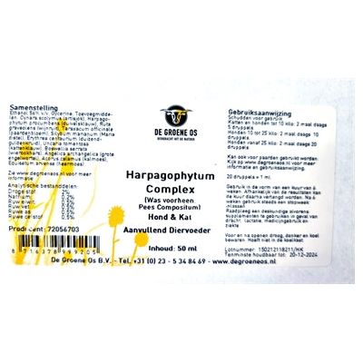Grüne OS Harpagophytum Complex Katze