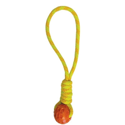 Happy Pet Spoel und Bal Tugger Yellow Orange