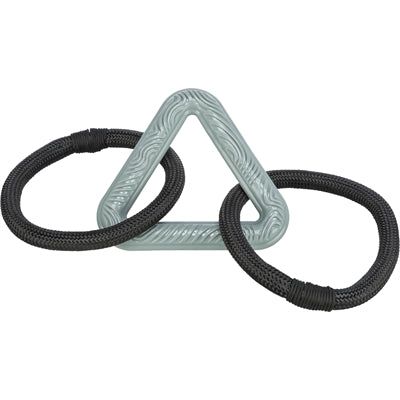 Trixie Dog Toys Driehoek mit Seilringen Citystyle TPR