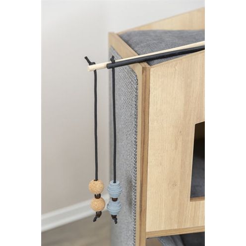 Trixie -Katzenspielzeug spielen Rod mit Halter Citystyle FORD HOLD