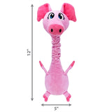 Kong Shakers Bobz Schwein mit Piep Pink - afbeelding 2
