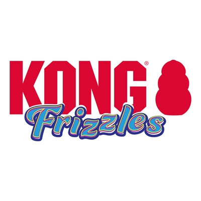Kong Frizzle Zazzle mit Piepton und Faltenklang verstärkt