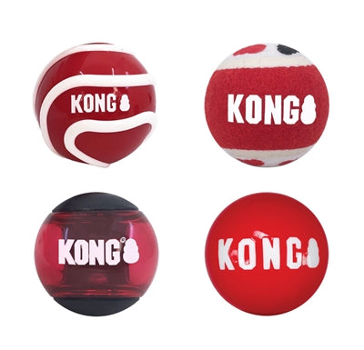 Kong Signature Bälle Assorti