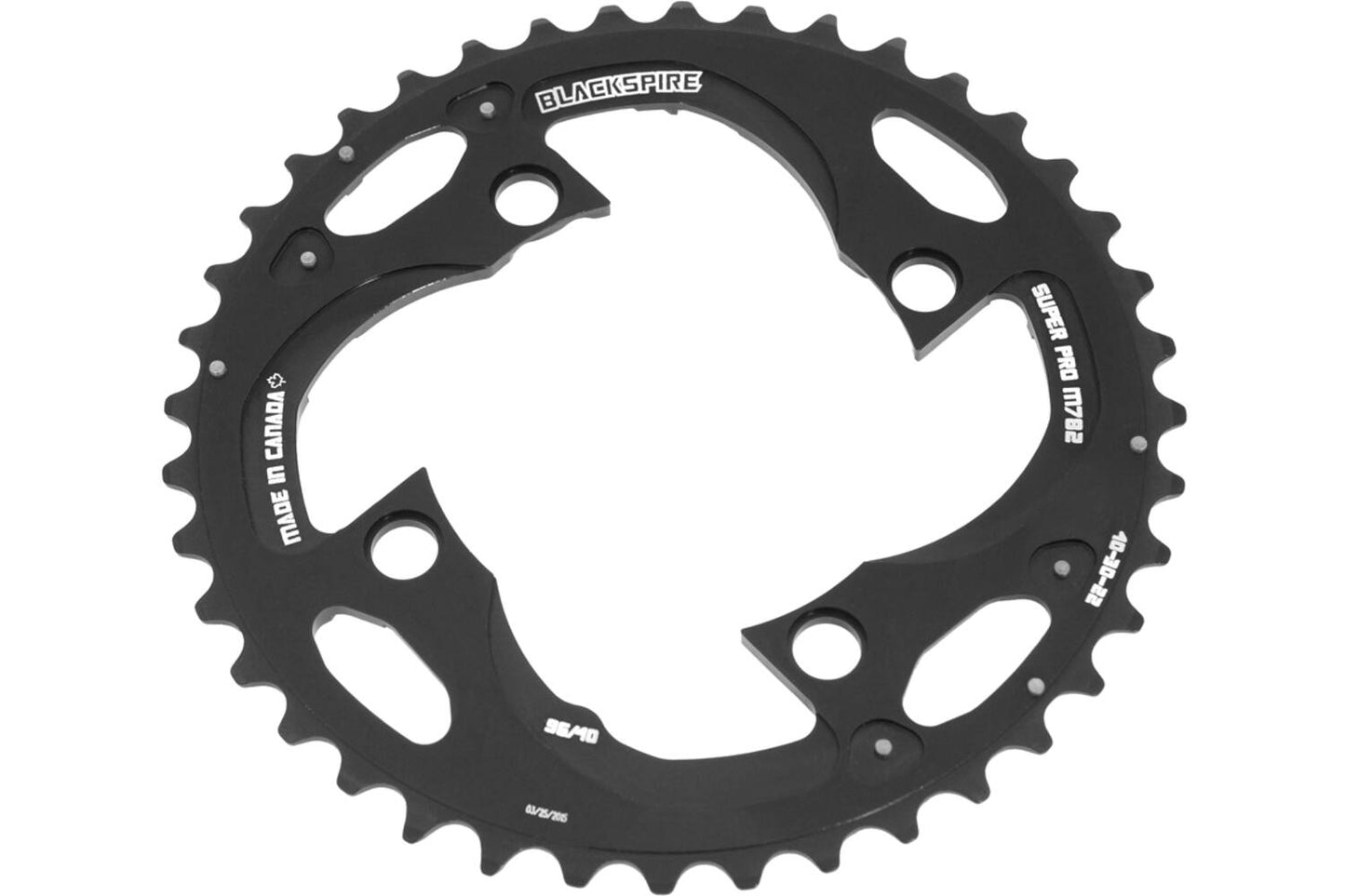 Schwarzgepresst - ketten top mtb Super Pro 96 42 Schwarz