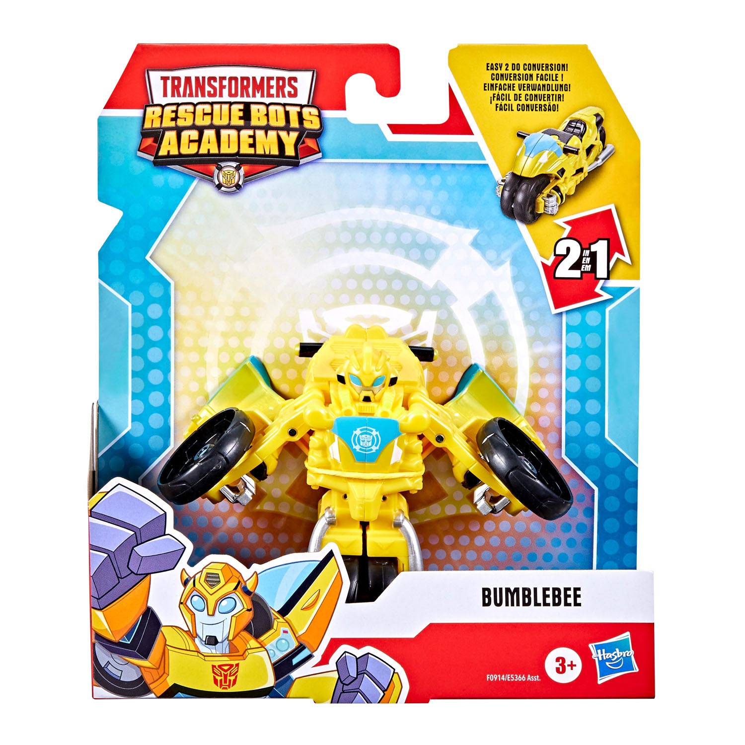 Hasbro Transformers Rescue Bots Academy Bumbleee