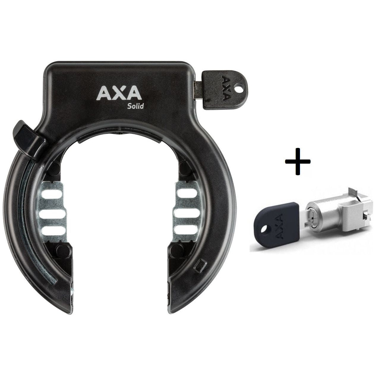 Ring Lock Solid Plus + Battery Lock Shimano Stufen 8035
