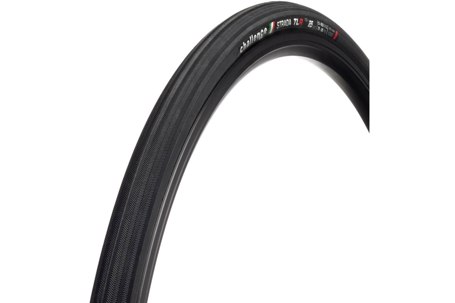Herausforderung - Strada TLR 700x25c Schwarz