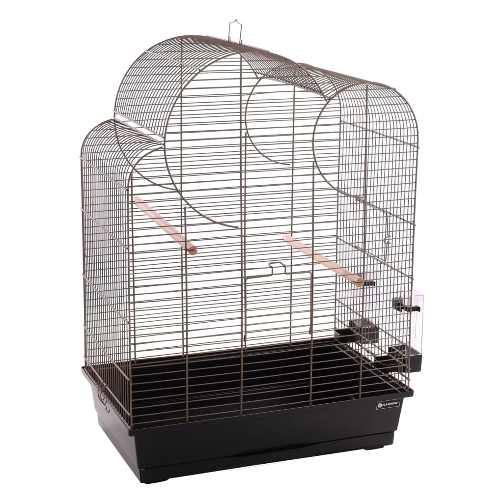 Flamingo Flamingo Shotet Cage Worker 1 54x34x75 cm Metallic Taupe