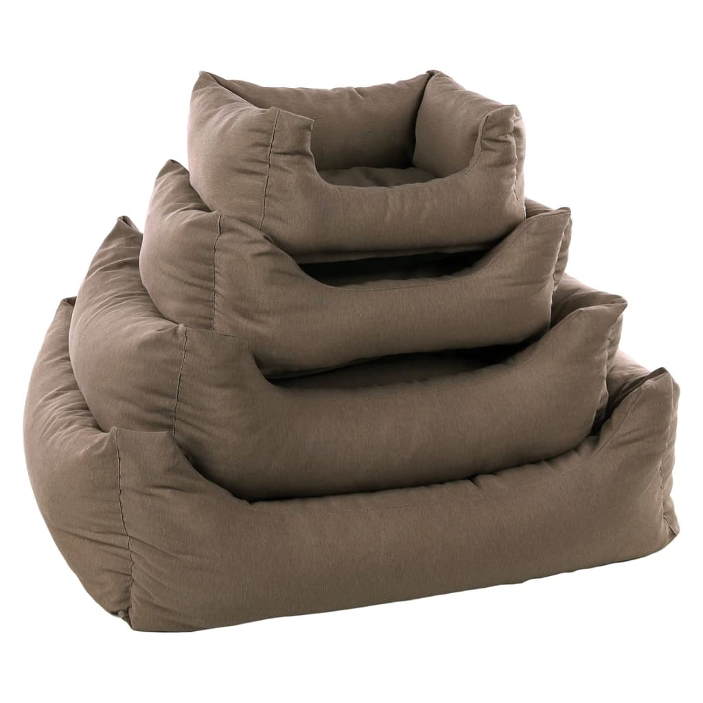 Flamingo Flamingo Hundekorb mit Zits Panama Rechteck 50 x 40 x 18 cm Taupe
