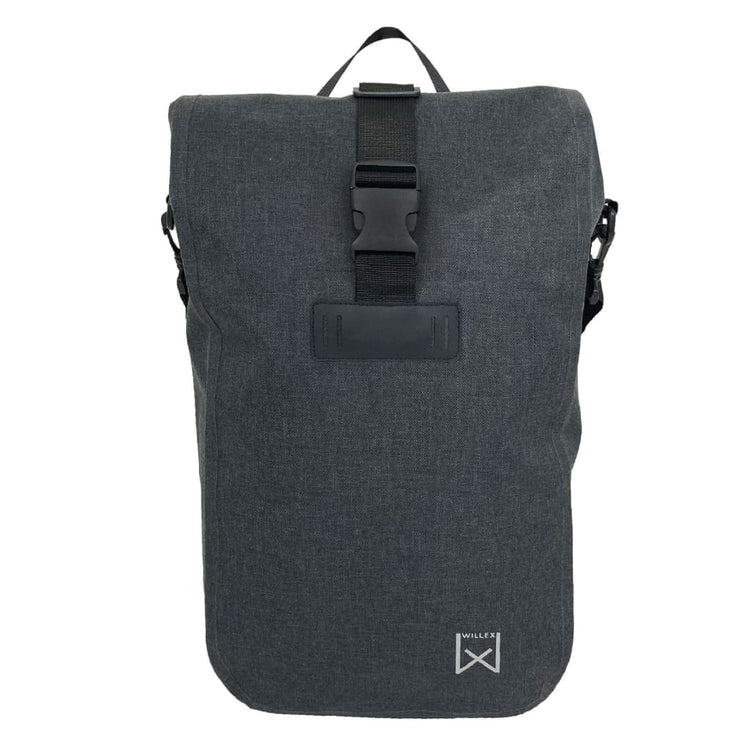 Wilex Wilex Fahrradbeutel wasserdicht 17 l Grau