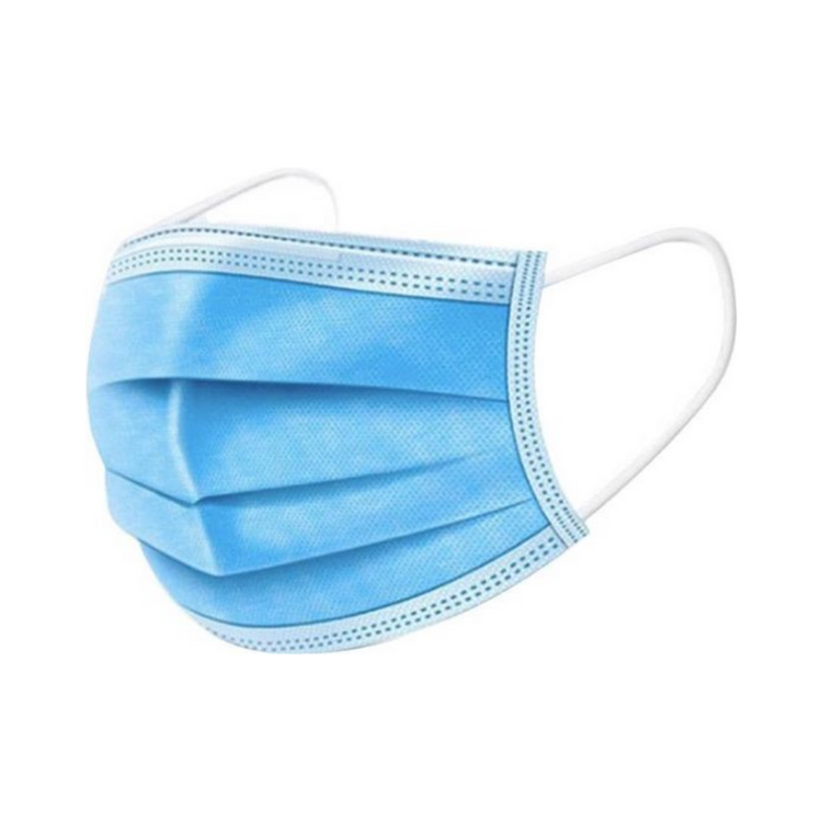 Einweg 3 Schichten von Mundmaskenmaskenmasken. pro 50 Stücke