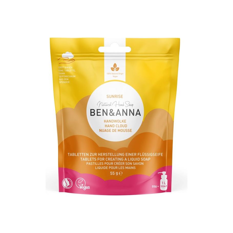 Ben Anna Hand Soep Tablets Hand Cloud Sunrise (Citroen)