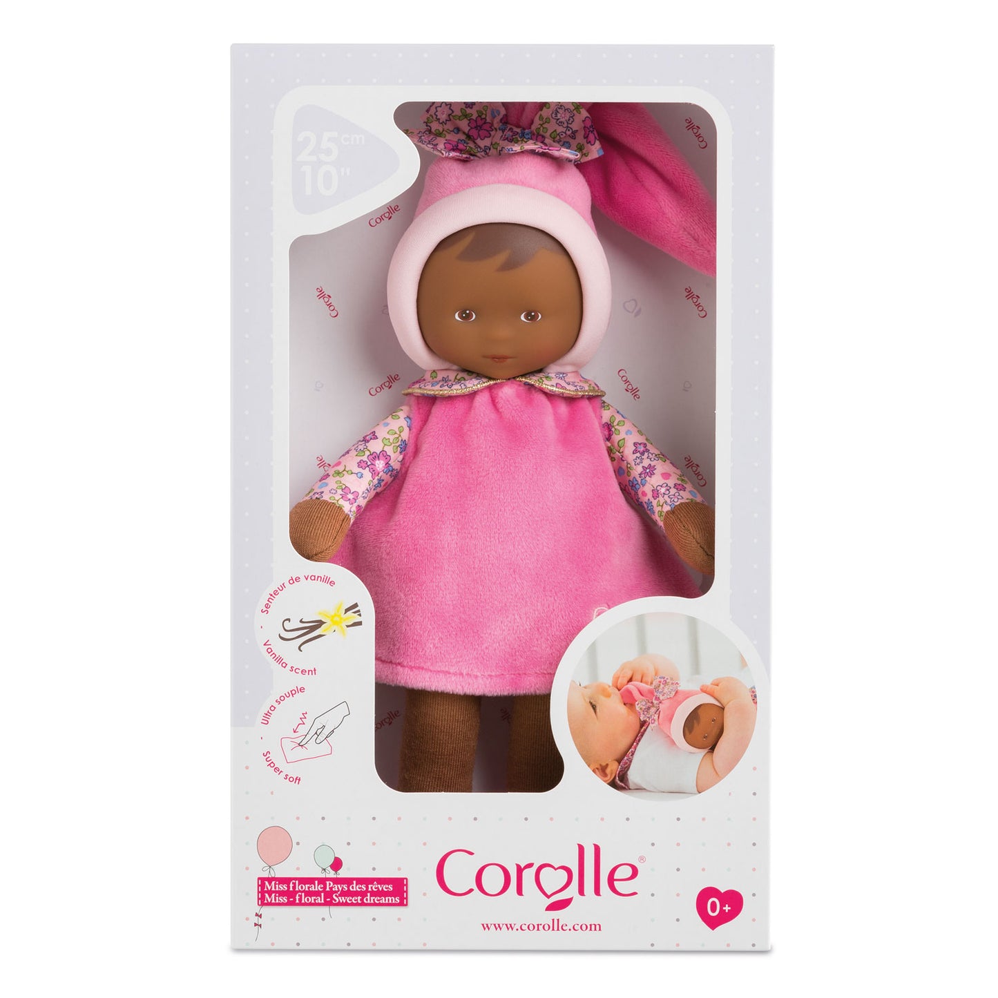 Mon Doudou Corolle süße Träume - Miss Floral, 25 cm