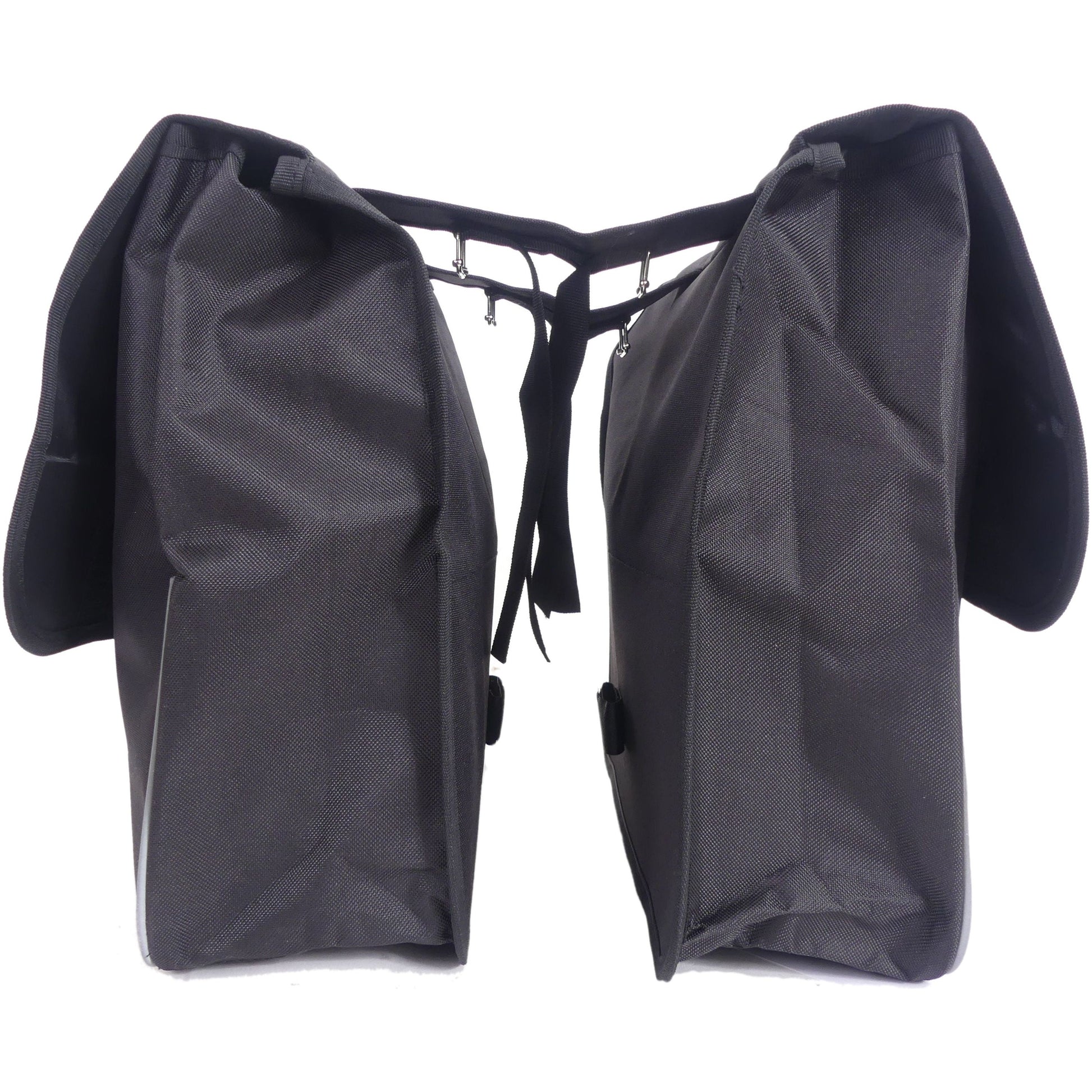 Edge Doppelte Fahrradtasche Basic Shopper 32 Liter 32 x 38 x 13cm (2x) schwarz