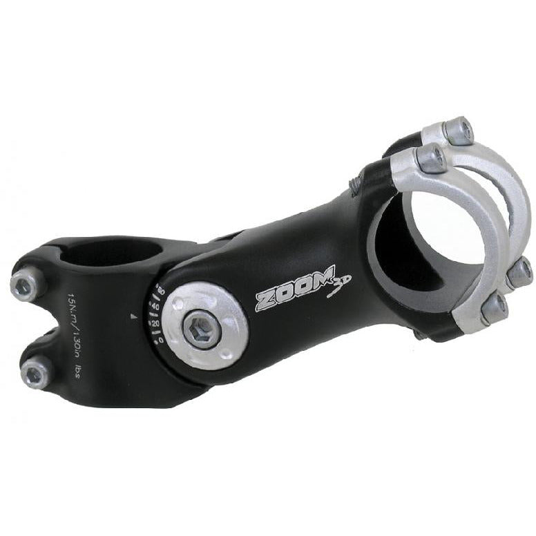 Zoom voraus voorbouw einstellbar 28,6 31,8 105 mm Schwarz Silber 404160