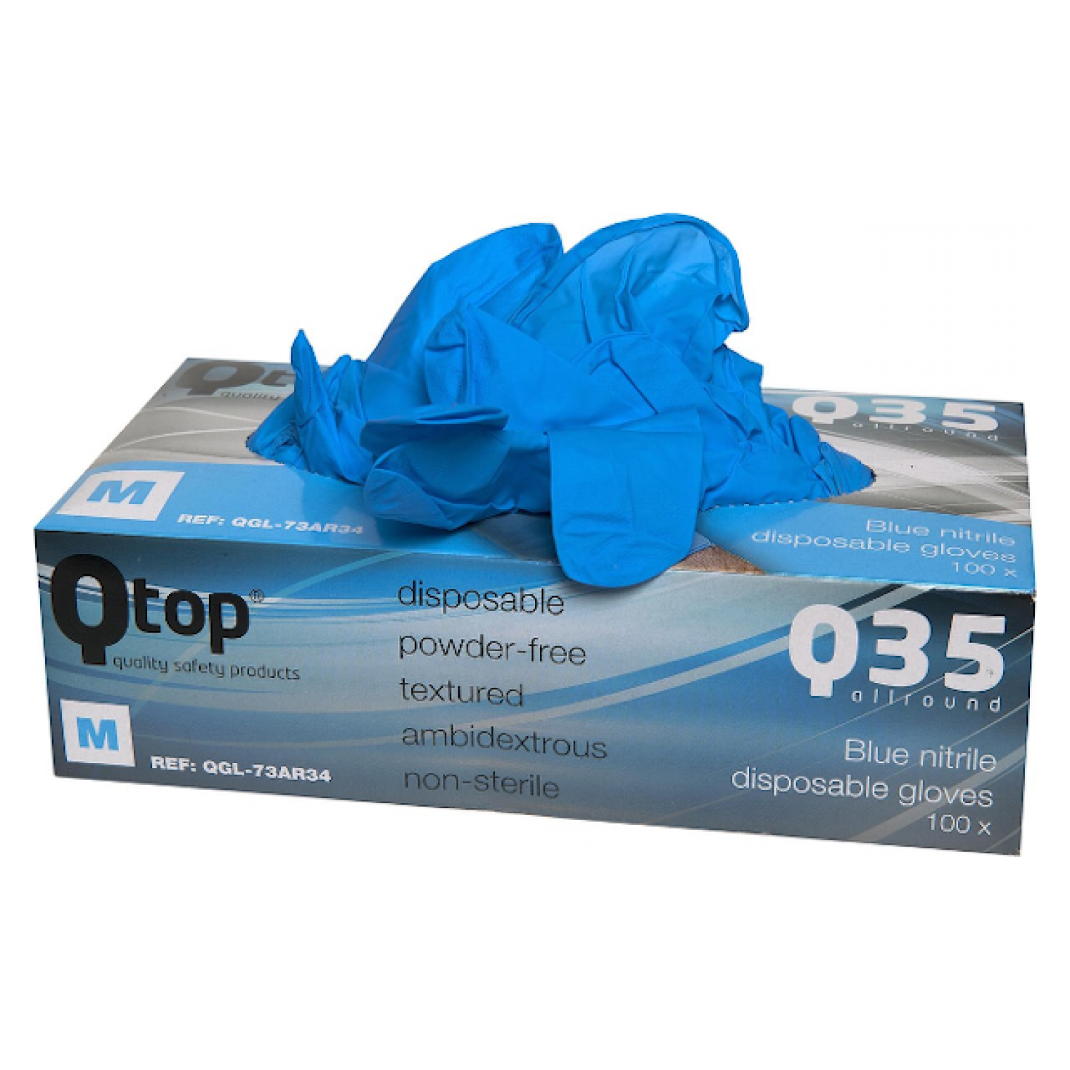 Qtcychectech iqtop nitril Handschuhdispenser Größe m pro 100 Stück