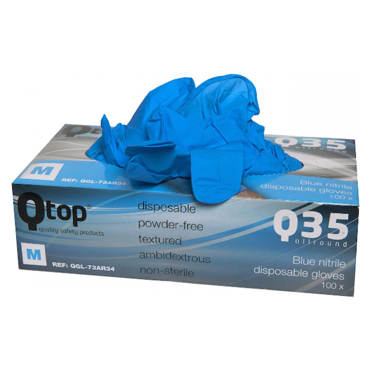 Qtcychectech iqtop nitril Handschuhe Spender Größe L pro 100 Stück