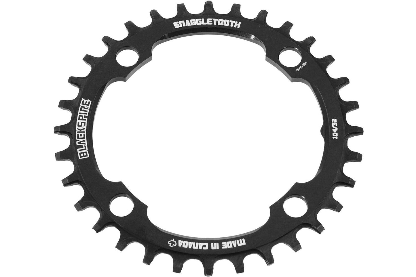 Schwarzgepressig - Ketten -Top Snoggletooth 104 32