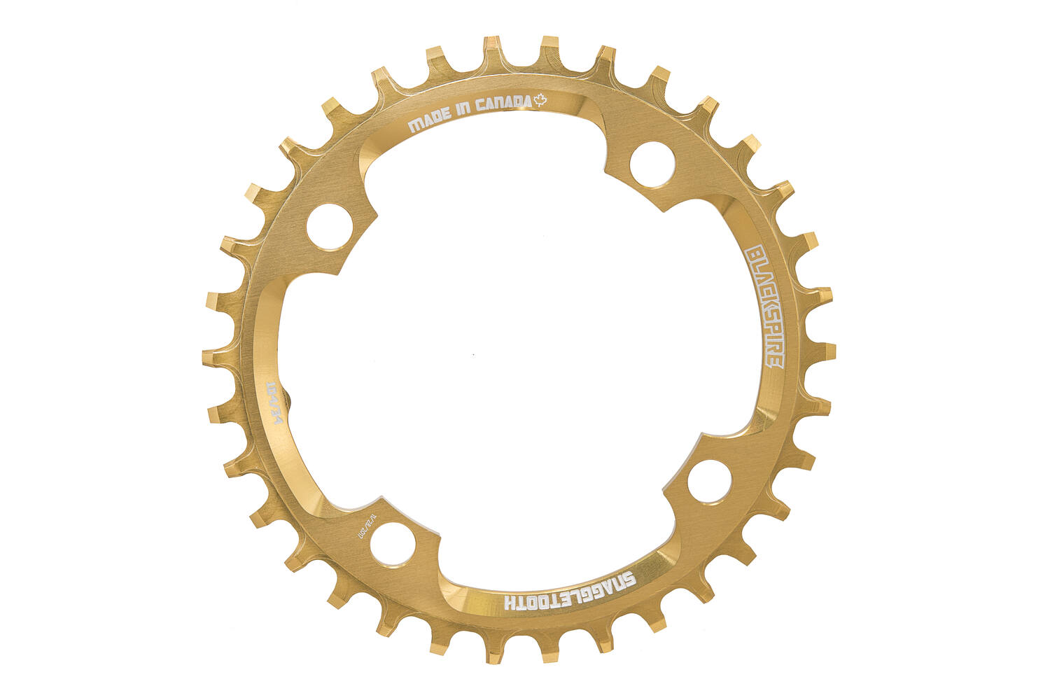 Schwarzgepressig - Ketten -Top Snoggletooth 104 34 Gold