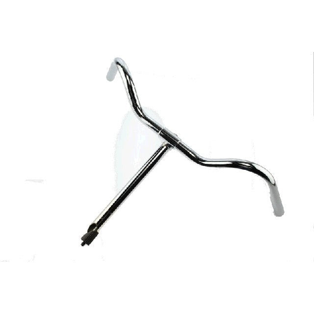 Humpert -Lenker 30 cm Chrom fixiert