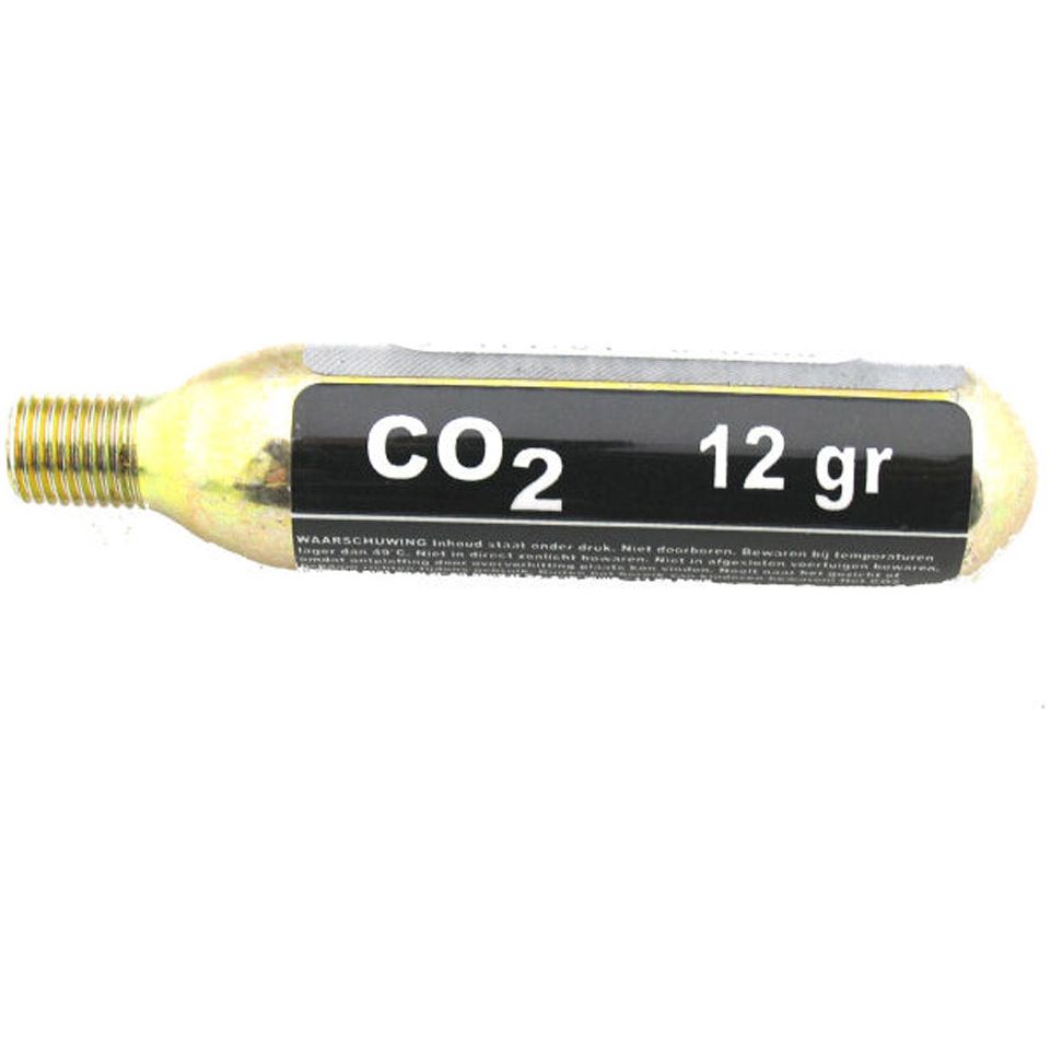 Qtcycletech CO2-Patrone QT mit Gewinde 12 Gramm (1 Stück)