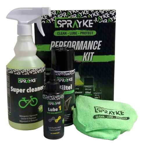 Sprayke Sprayke Fahrradwartungspaket sauber, schmieren und reinigen