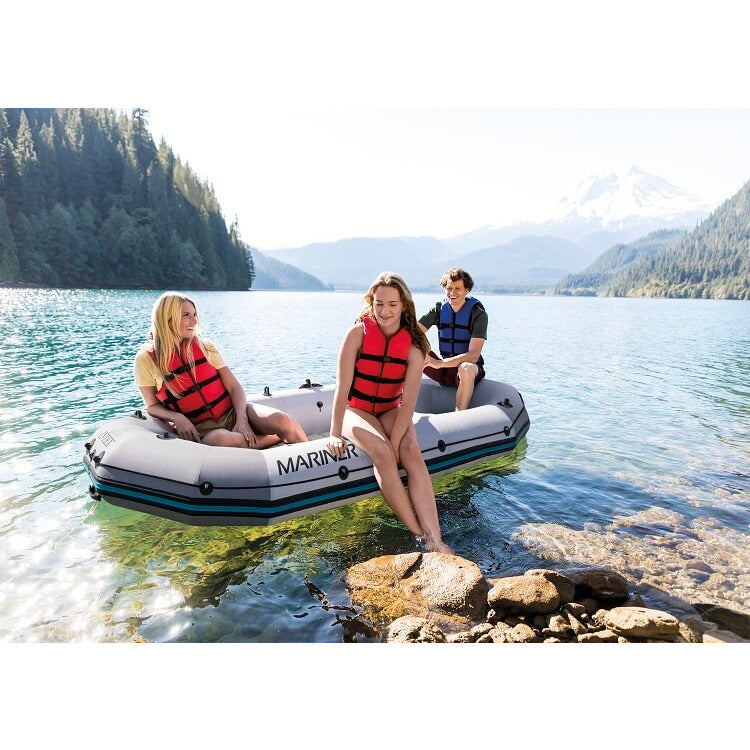 Intex mariner 3 mit hartem Boden