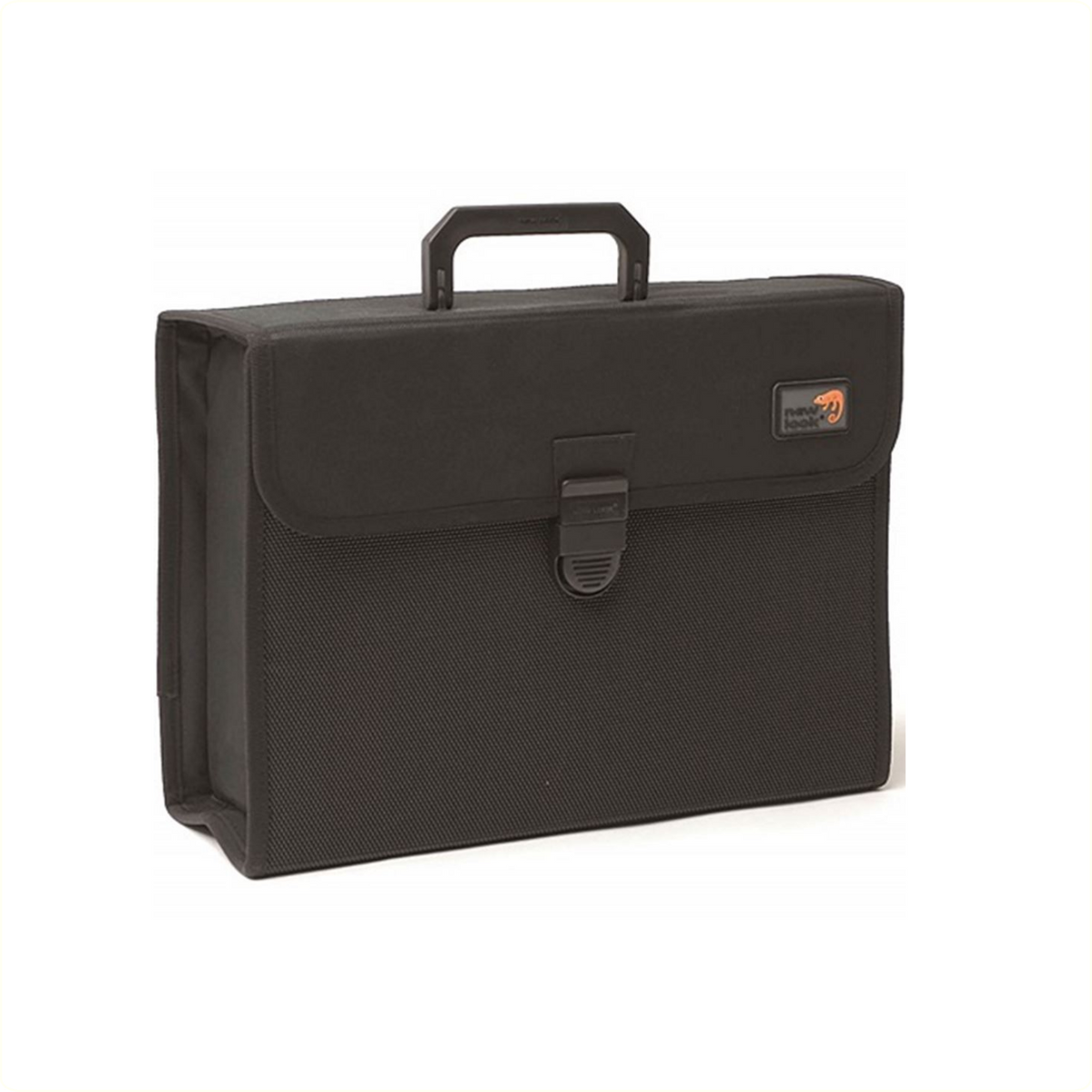 Newlooxs New Pannier Single Bag, Black. 1 Schließclip, Größe: 36x14x26,5 cm, Inhalt: 13l