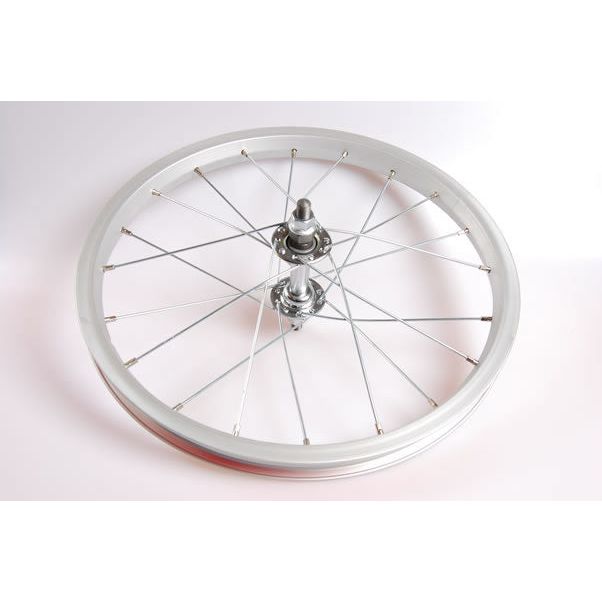 Hulzebos Vorderrad 16x1.75 Gesprochen Alu Silver