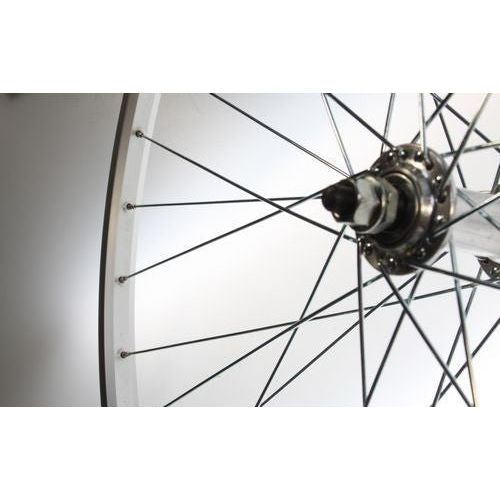 Hulzebos Vorderrad 20x1.75 Alu Silver Blank