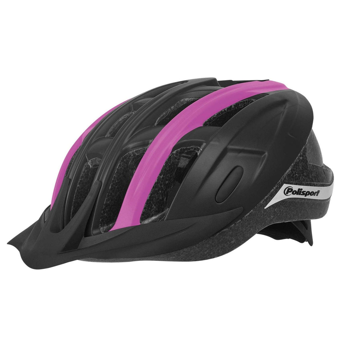 Polisportfahrt in Fahrradhelm M 54-58 cm Black Fuchsia