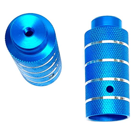 Hzb Hzb Freestyle Ash Extenders Stifte 110 mm Blau Set 2 Teile