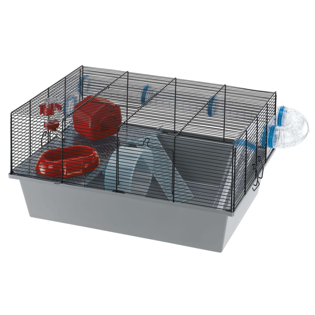 Ferplast Hamsterkooi Milos groß 58x38x30,5 cm Grau