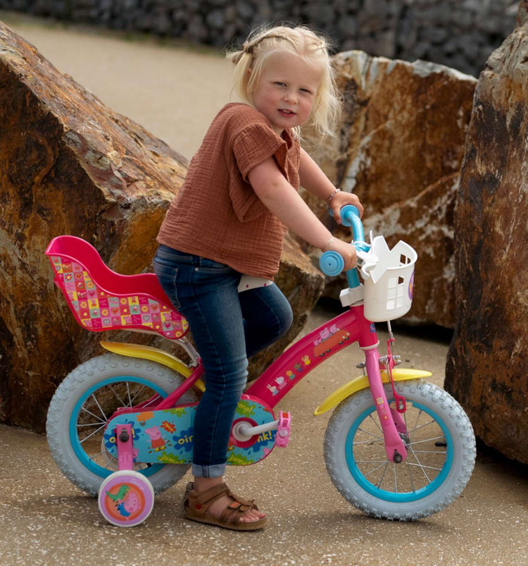 Peppa Pig Children's Bike - Mädchen - 12 Zoll - Pink
