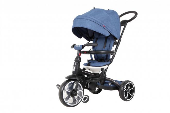 Qplay Dreirad Prime 4 in 1 – Jungen und Mädchen – Blau