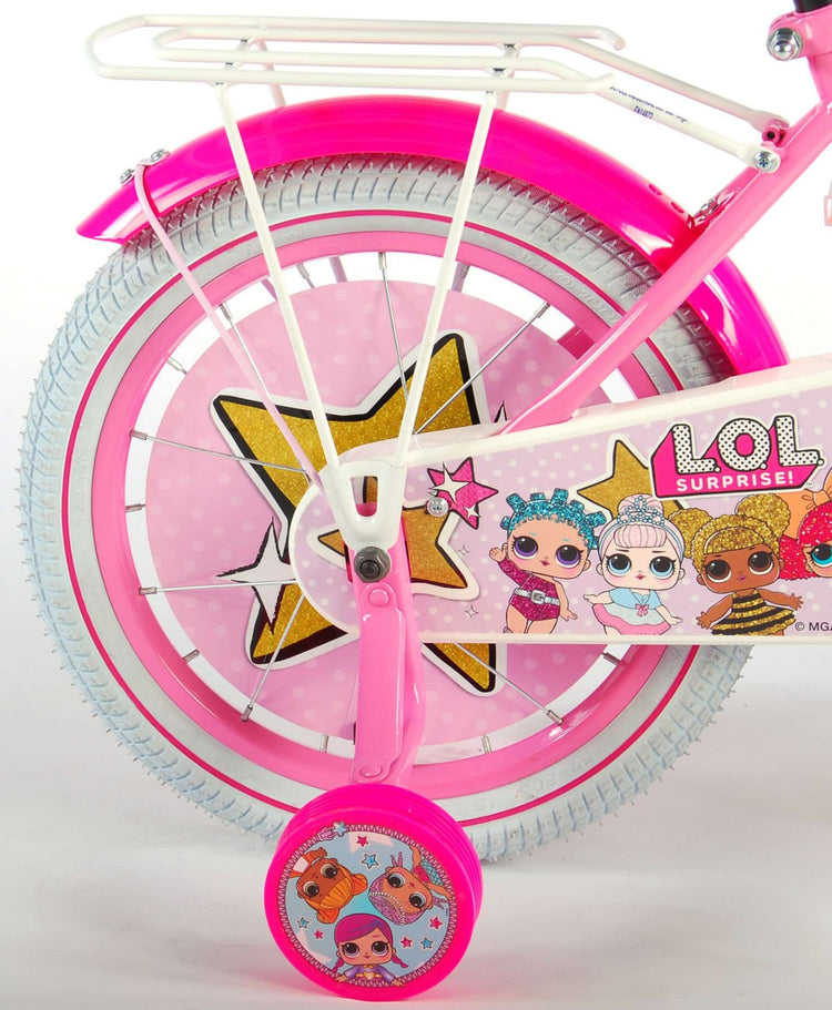 Lol Überraschung Kinderfahrrad - Mädchen - 16 Zoll - Pink