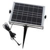 Eurotrail Solar Panel Campingplatz 25,5x16x10 cm Schwarz