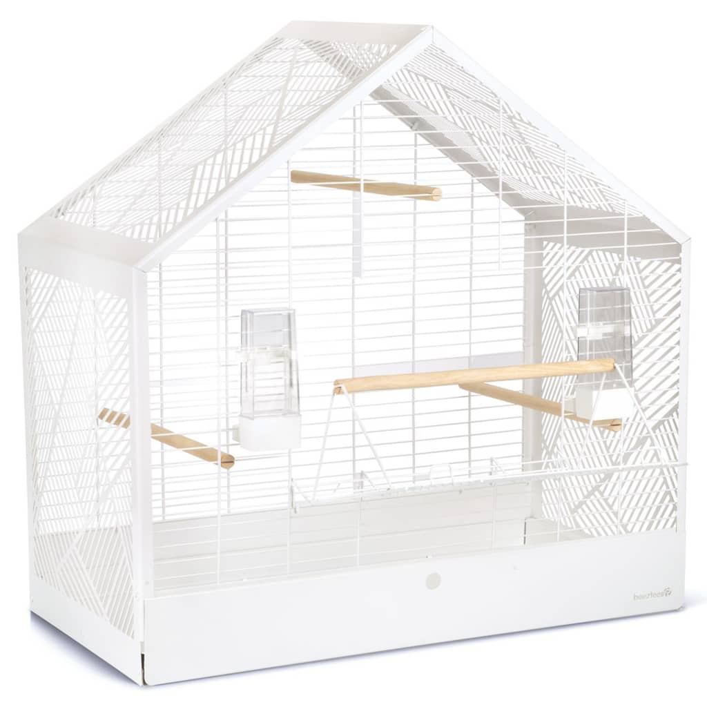 Beeztees Beeztees Bird Cage Yara 71x35x70 cm Metall weiß