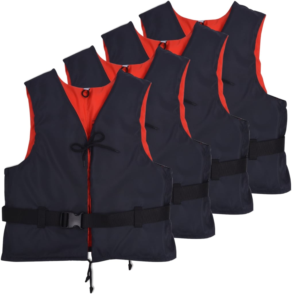 Vidaxl Schwimmjacken 50 n 30-50 kg Marine Blue 4 PCs