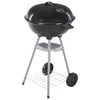 Prograrden Progarden Bullet Barbecue auf Rädern 46 cm Schwarz
