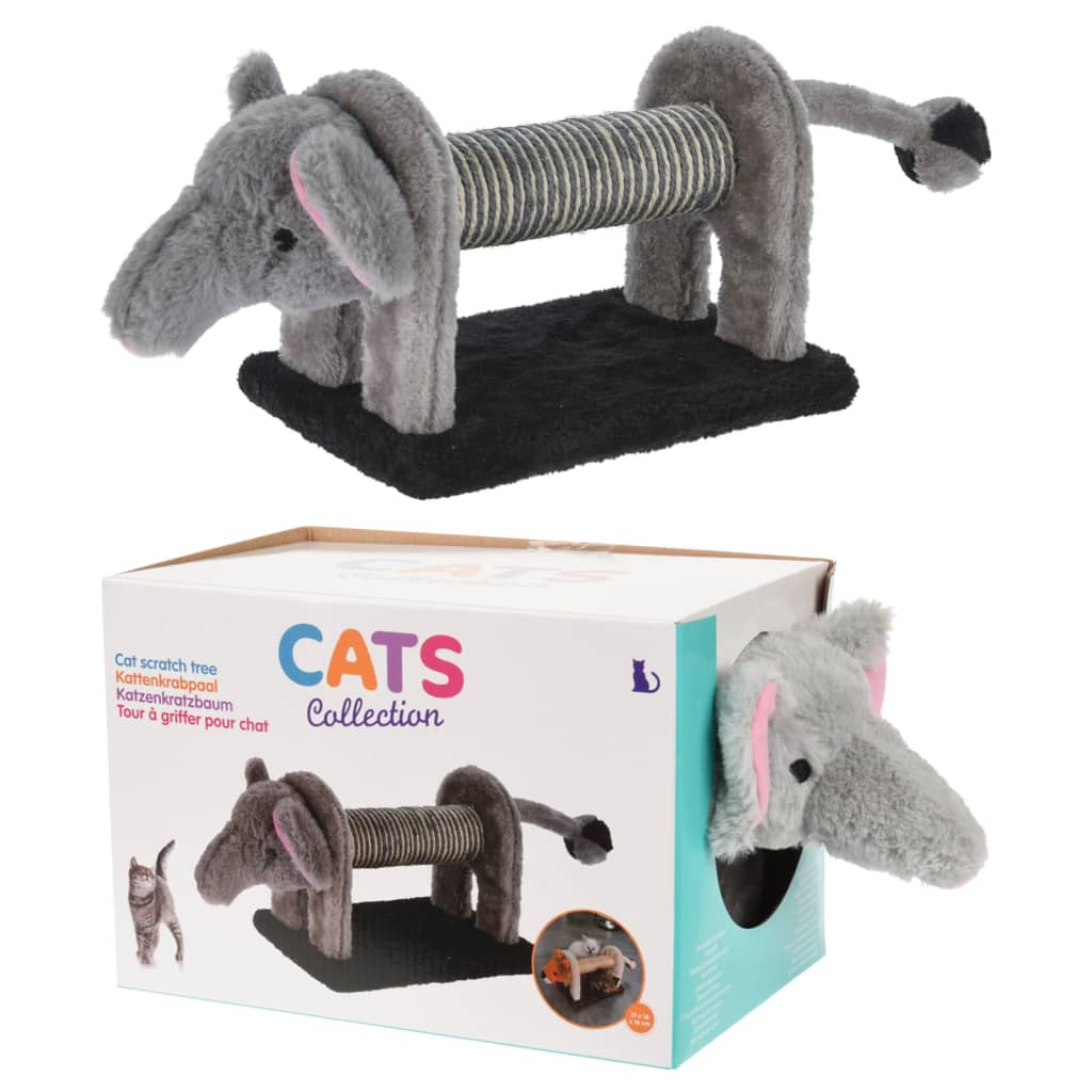 Haustiere Sammlung Haustiere Sammlung Katze Kratzerpol Elefant 51x16x16 cm