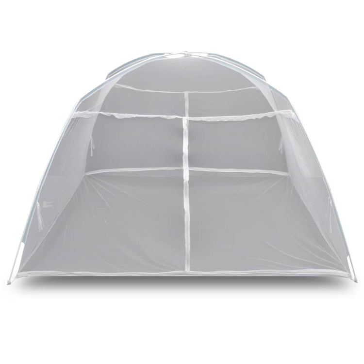 VIDAXL -Zelt 200x150x145 cm Glasfaser weiß
