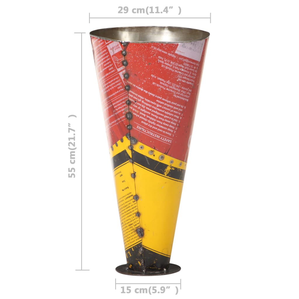 VIDAXL DERBRELLA UK 29x55 cm Eisen mehrfach gelöscht