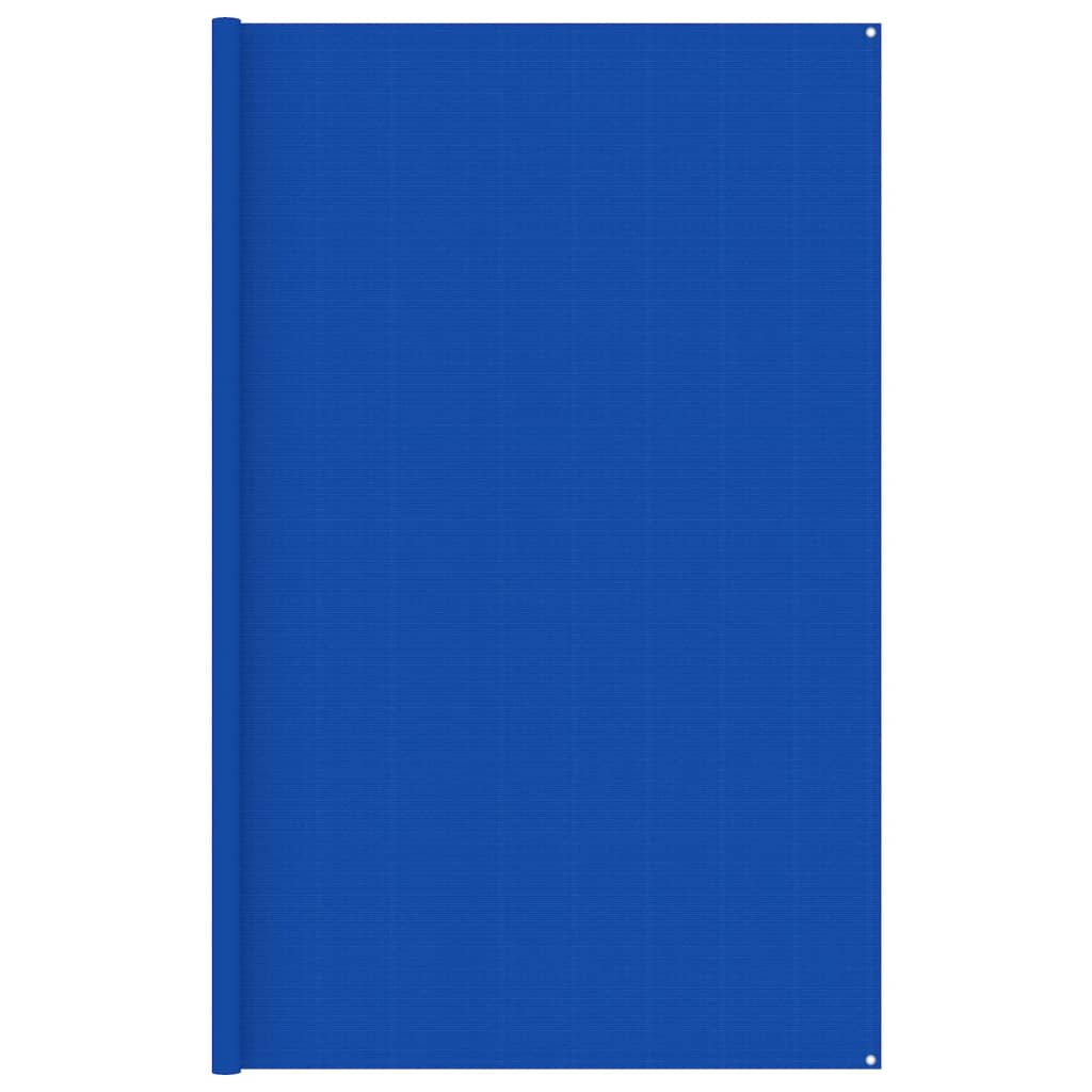 Vidaxl Zelt Teppich 300x500 cm HDPE Blau