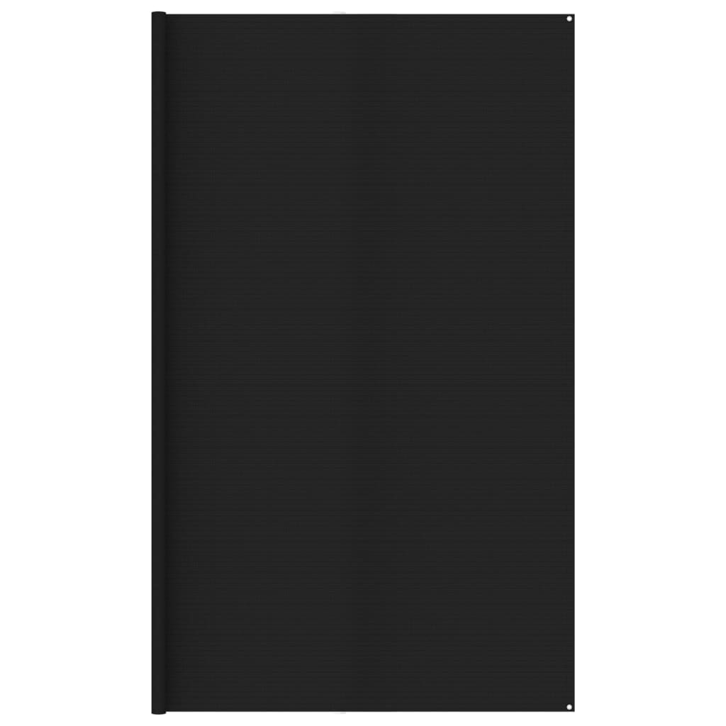 Vidaxl Zelt Teppich 400x600 cm schwarz