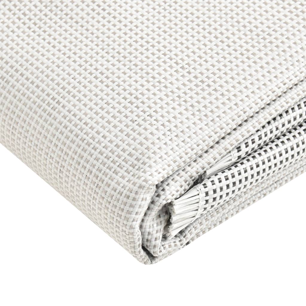 Vidaxl Zelt Teppich 250x250 cm Grau