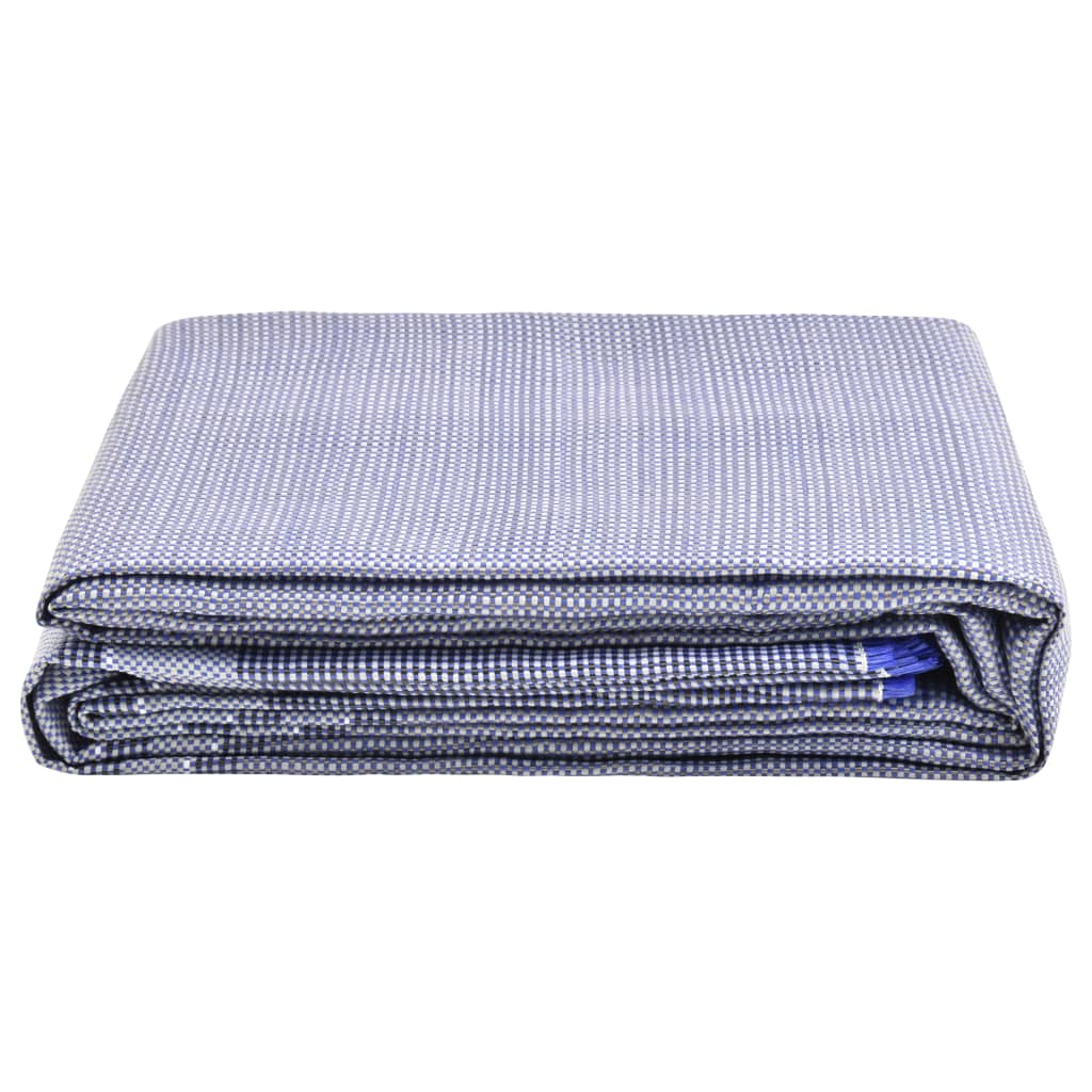 Vidaxl Zelt Teppich 400x250 cm Blau