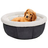 Vidaxl Hundekorb 40x40x20 cm Grau