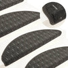 VIDAXL -Treppenmatten 15 ST 56x17x3 cm Anthrazit -ausgelöst
