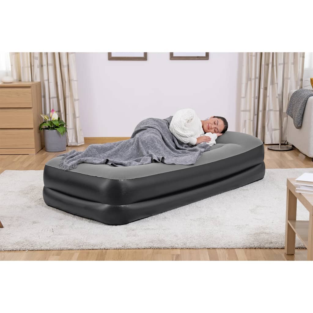 BESTWAY LUFE BED mit gebauten Luftpumpe 191x97x46 cm gezogen